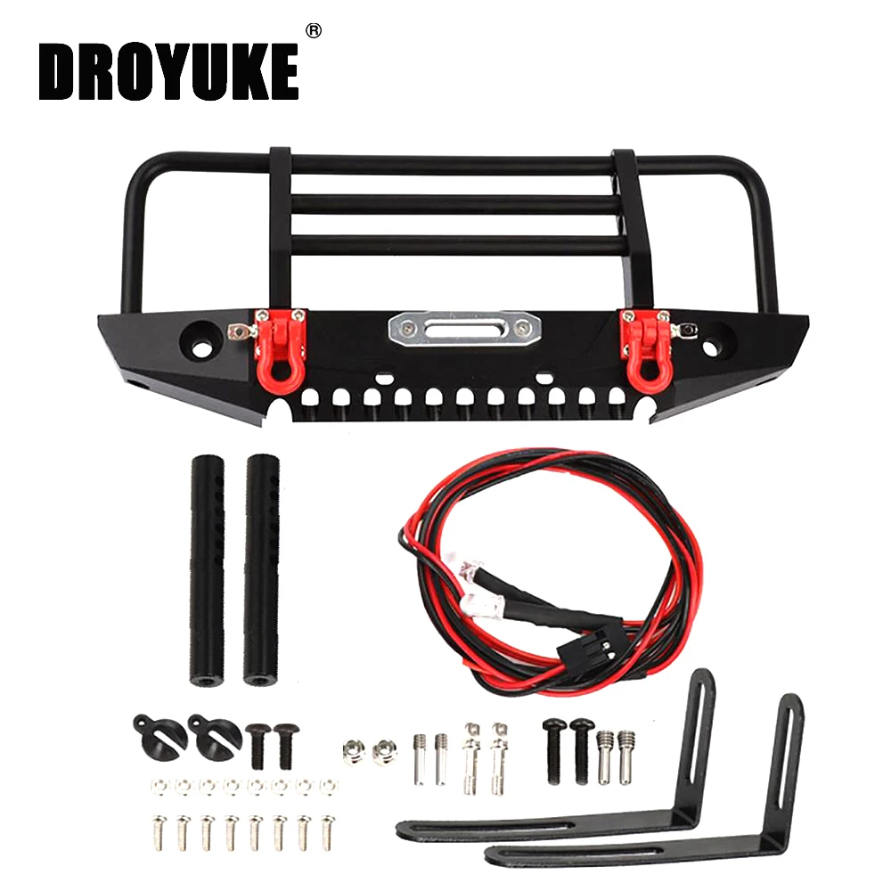 Droyuke высококачественный регулируемый металлический передний бампер