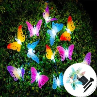 butterfly solar string lights outdoor 1220 led waterpoof led solar lights outdoor indoor for bedroom garden holiday christmas