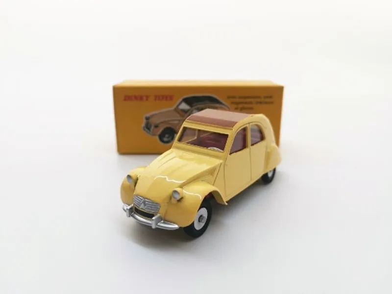 Модель автомобиля DINKY из желтого сплава 1:43 CITROEN освещение 558 | Игрушки и хобби