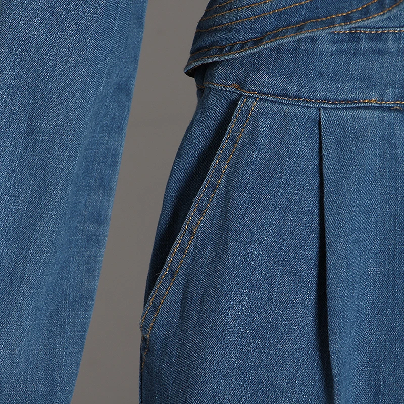 TWOTWINSTYLE Лоскутные Асимметричные женские Комбинезоны на одно плечо с длинным