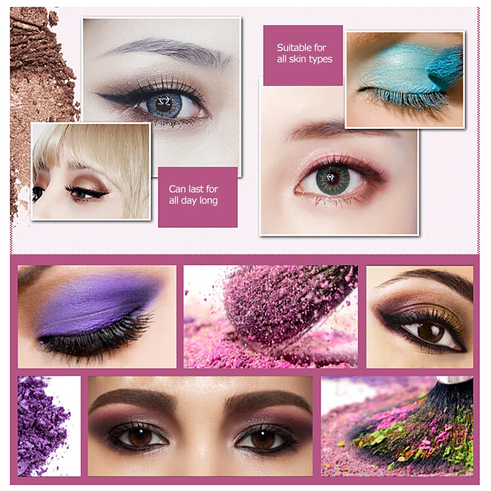 

Makeup Hot 40 Color Matte Eye Shadow Palette Color Pigment Loose Powder Delicate Powder Waterproof Non-blooming Quality