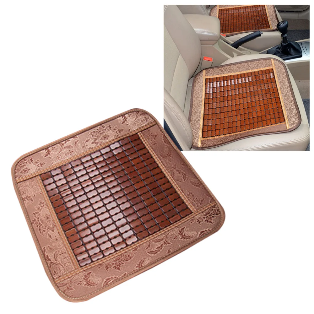 

1PCS Universal Seat Cover Summer Mahjong Mat Car Seat Cushion Cool Breathable Non-Slip Bamboo Mat for Office Dining Chair Car Se