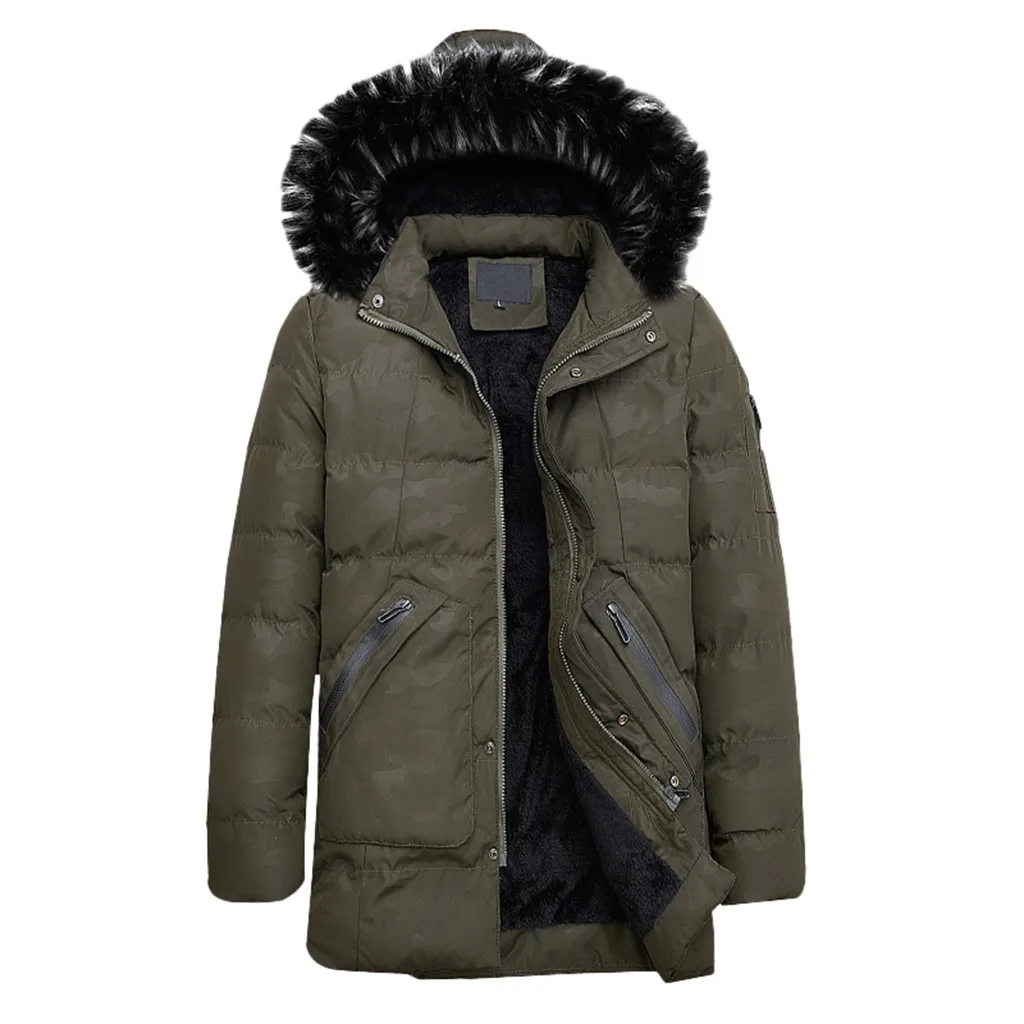 SAGACE 2020 Новая модная зимняя мужская куртка с длинными рукавами утолщенная теплая