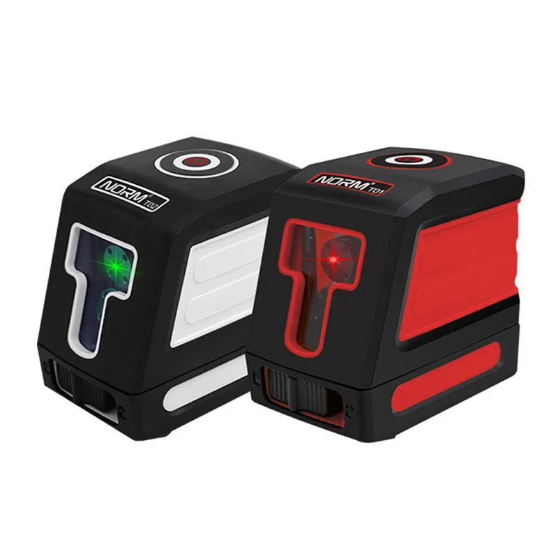 Junejour Mini 2 поперечные линии лазерный уровень красный луч или самонивелирующийся в