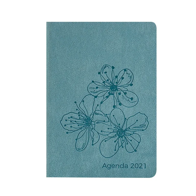 2021 Agenda Planner Organizer A5 Diary Notebook Monthly Weekly Notepad 365 Days Note Book Back to School Manual Travel Handbook |