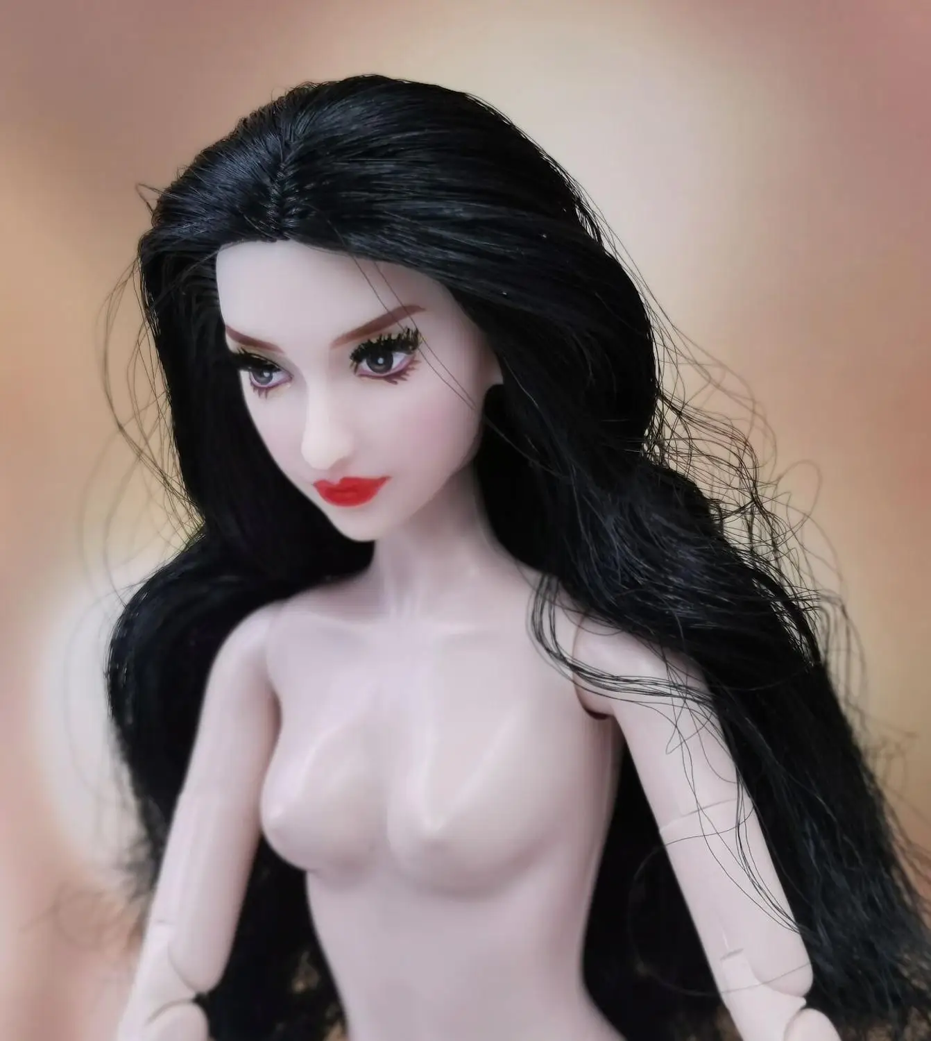 28 см Красивая Девушка BJD кукла с ресницами 1/6 новый ню Женщины 22 подвижных