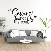 hot sewing soul text wall sticker home decoration for baby kids rooms decor for kids rooms diy home decoration