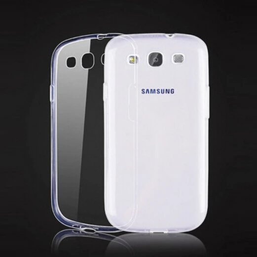 Прозрачный мягкий чехол из ТПУ 0 3 мм для Samsung Galaxy S3 i9300 Neo I9301 + i9300i SIII Duos задняя