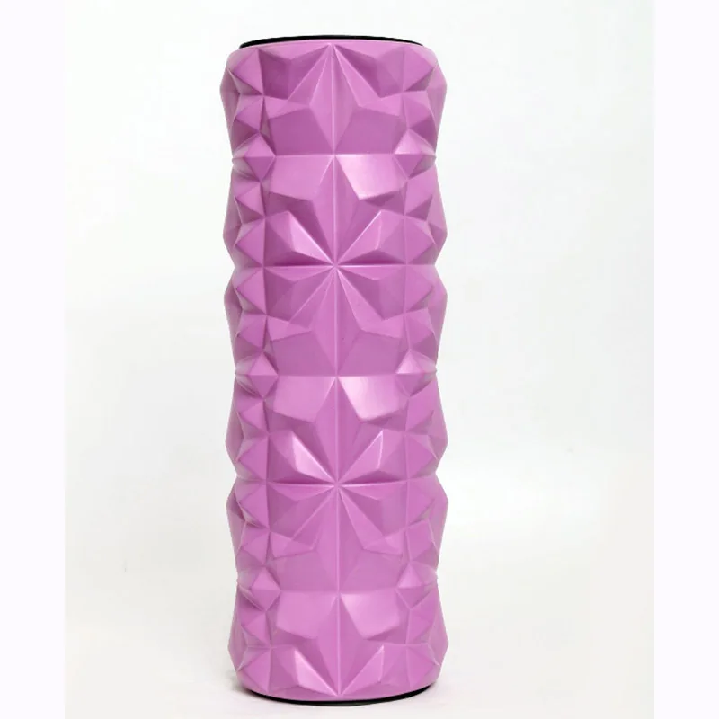 EVA Wolf Tooth Hollow Yoga foam roller Column Axis Balance Bar Massage Ball Foot 45cm Set Foam roller、 | Спорт и развлечения