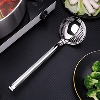 stainless steel colander spoons for cooking kitchen removable strainer culinary tools filter diet kitchen tableware accessories