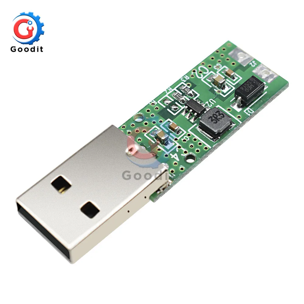 USB Повышающий Модуль питания DC-DC 5 В до 12 Вт плата повышающего преобразователя