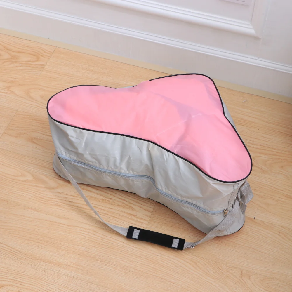 

Mesh Cloth Tote Bag Skating Triangle Bag Shoulder Bag High-capacity Package )