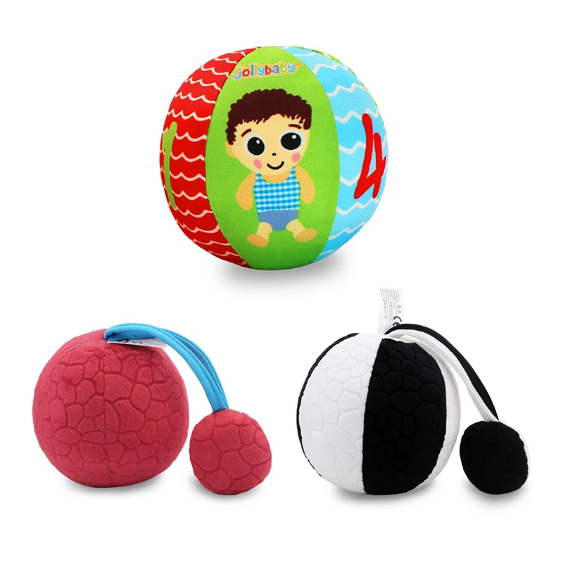 

Baby Vision Stimulation Training Chase Ball Kids Soft Toy Catching Ball Cloth Play Ball Education Toddler Toys Baby Rattles Gift