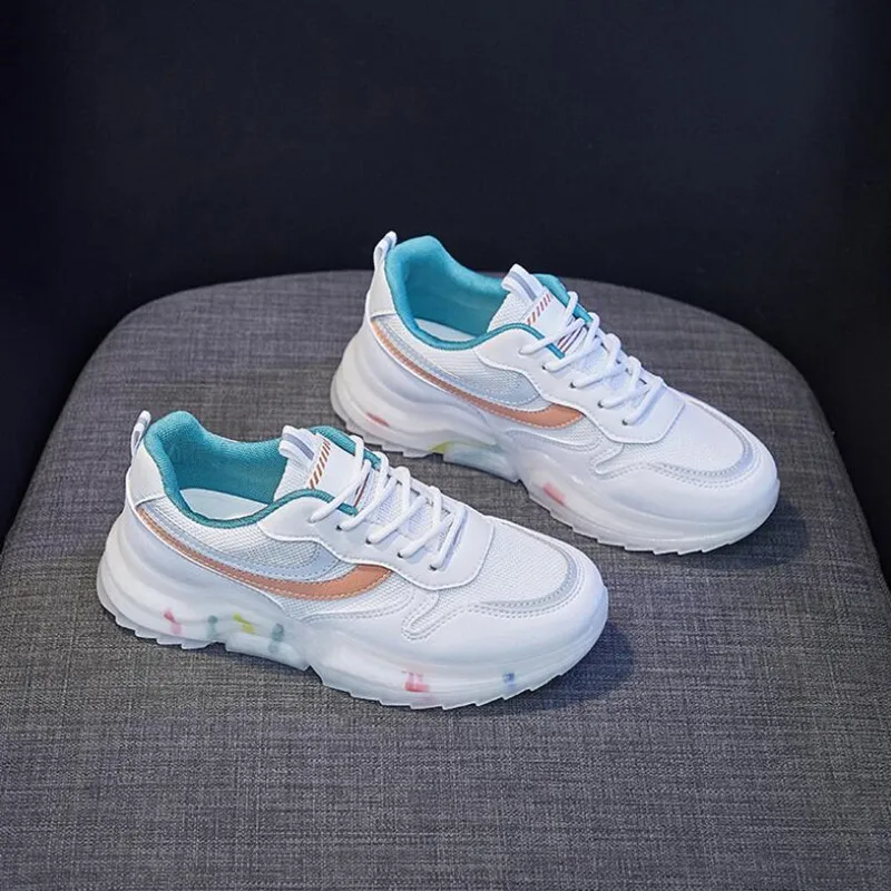 

New listing hot sale women autumn net Breathable sports shoes Walking shoes DYZ-6021