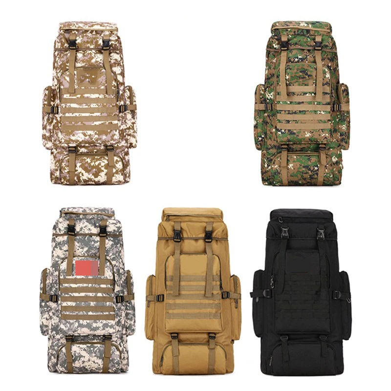 Водонепроницаемый уличный рюкзак 80 л военный армейский Molle для походов и