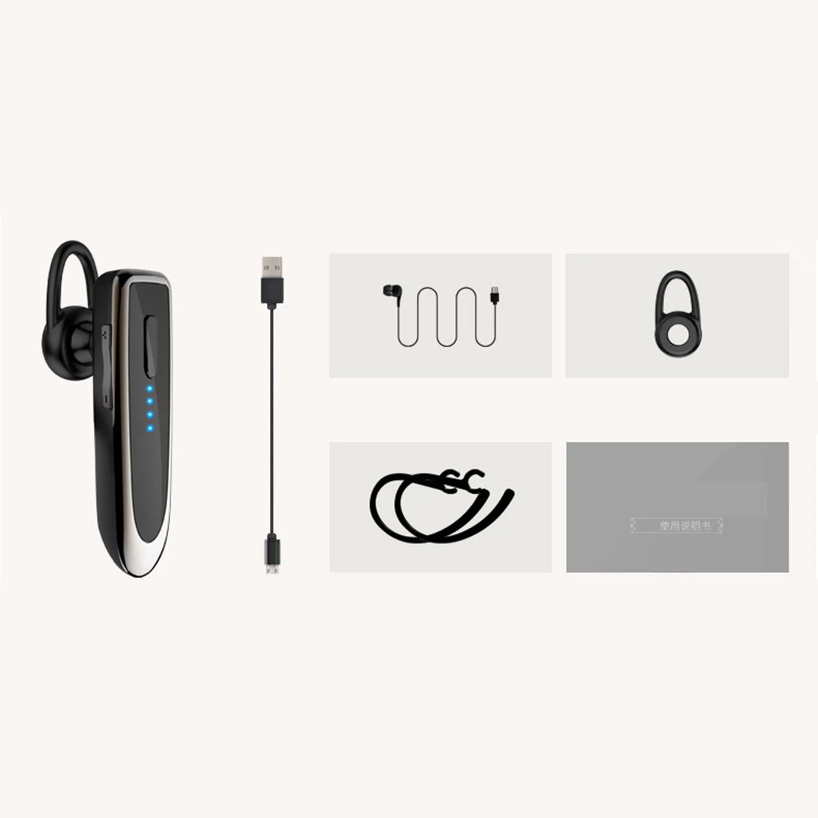 

Handsfree Car Wireless Bluetooth Earphones With Mic Phone Wireless Headphones Cordless Headset Call Long Standby