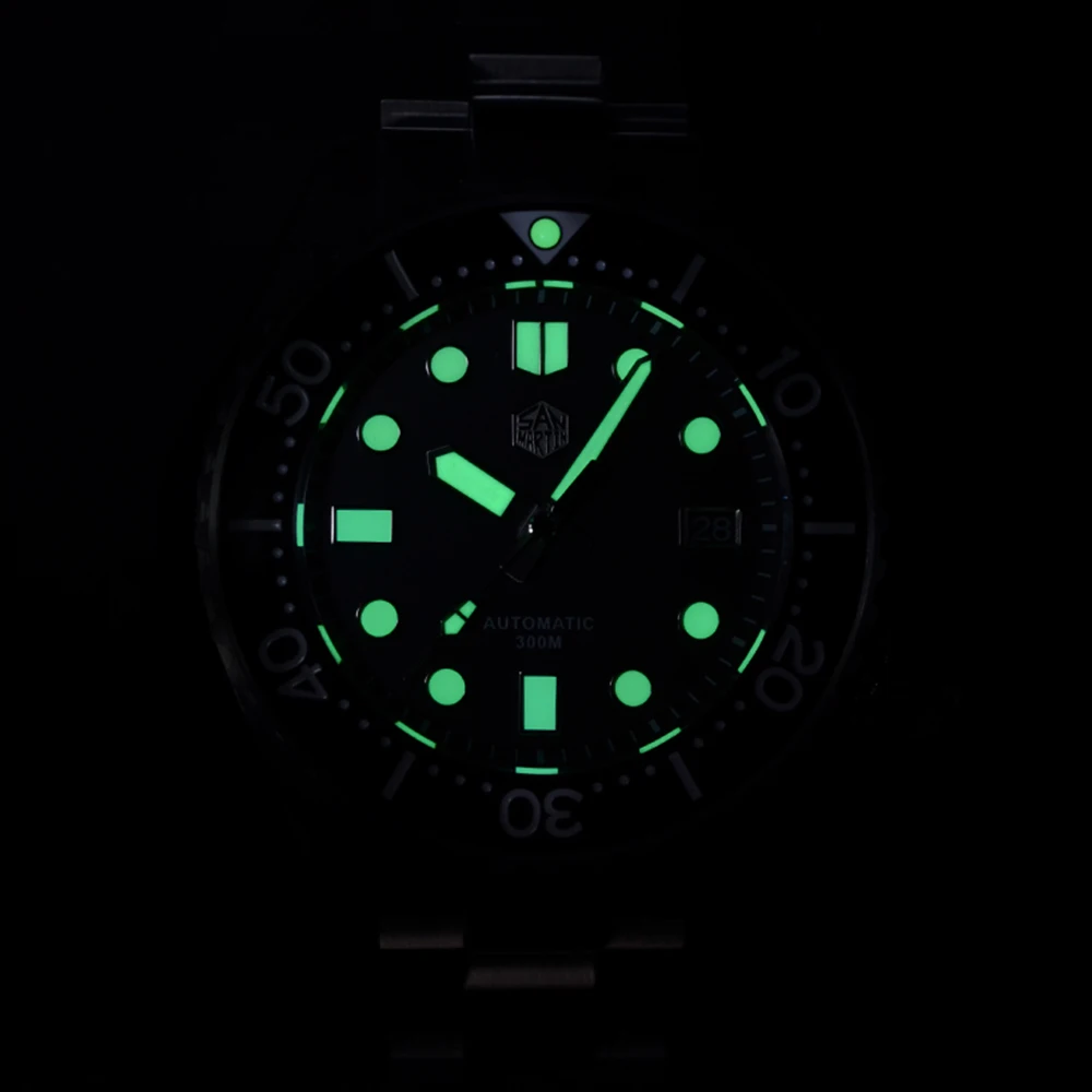 

San Martin MM300 Men Diver Watch Sapphire Ceramic Bezel Super Luminous Automatic Watch 300M 2020 Luxury Mechanical Watches