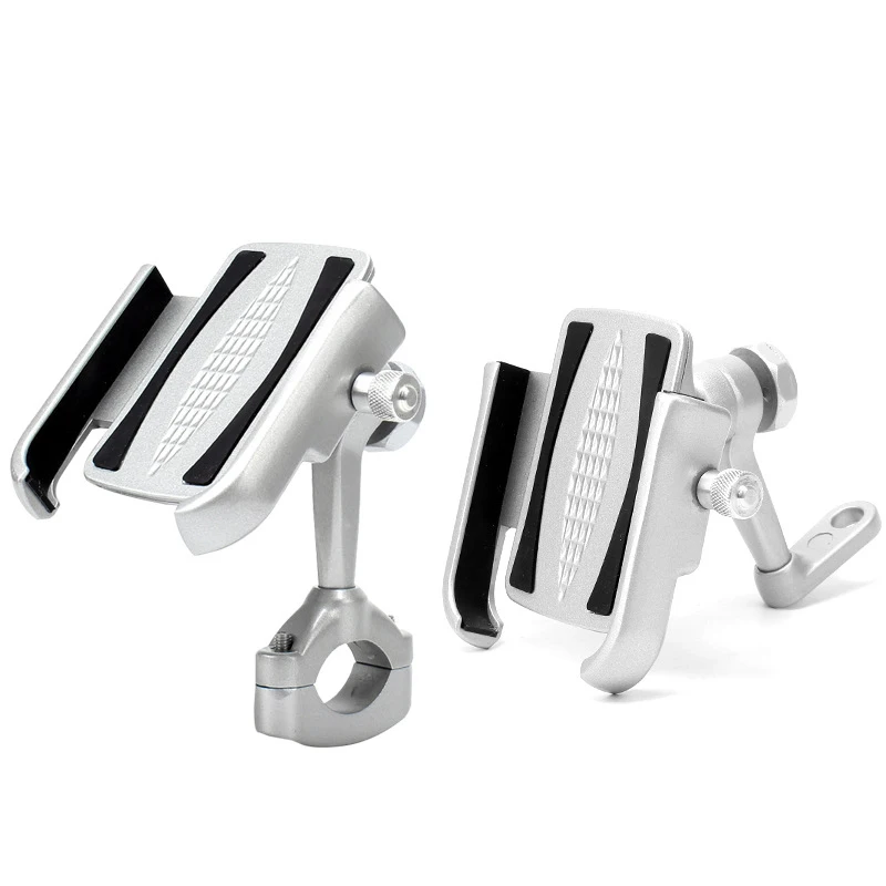 

Aluminum Bicycle Motorcycle Rearview Mirror Phone Holder stand Adjustable Mountain Bicycle Handlebar 4-6.5 inch phone Mount