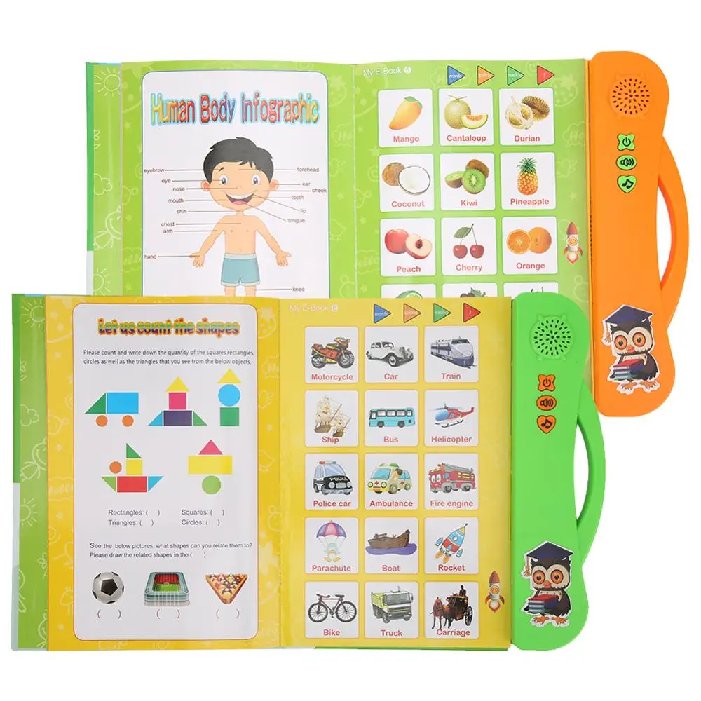 Электронная электронная книга Goodnight Story для детей обучающая игрушка чтения с