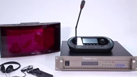 simultaneous translation equipment interpreter console wireless conference system