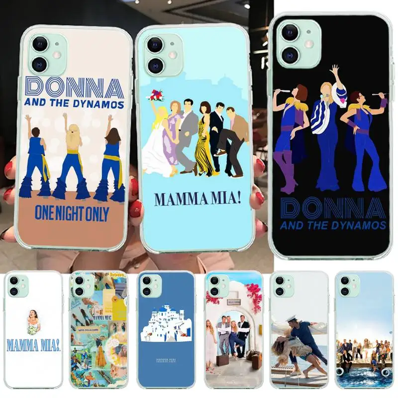 

CUTEWANAN Mamma Mia Soft Phone Case Capa for iPhone 11 pro XS MAX 8 7 6 6S Plus X 5S SE 2020 XR cover