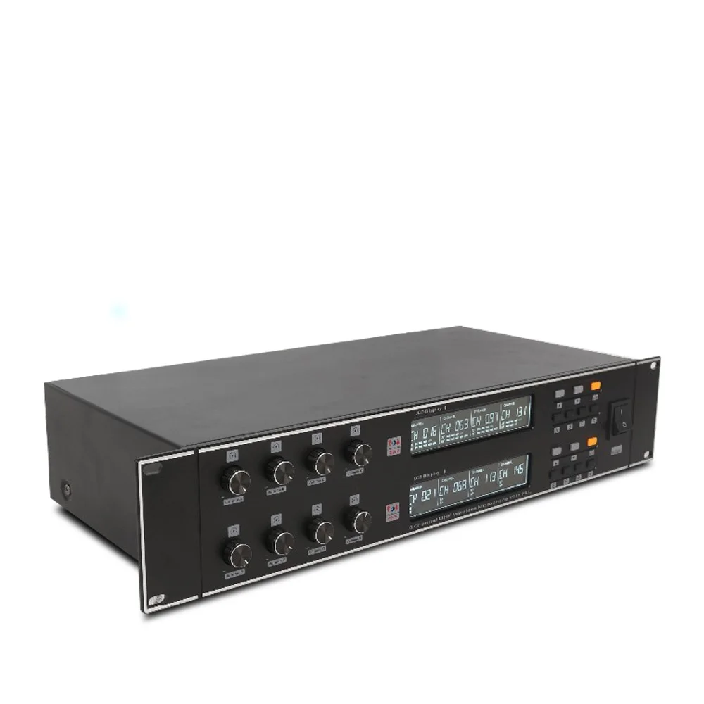 Профессиональный беспроводной микрофон R U8800 UHF 8 ручной динамический семейный