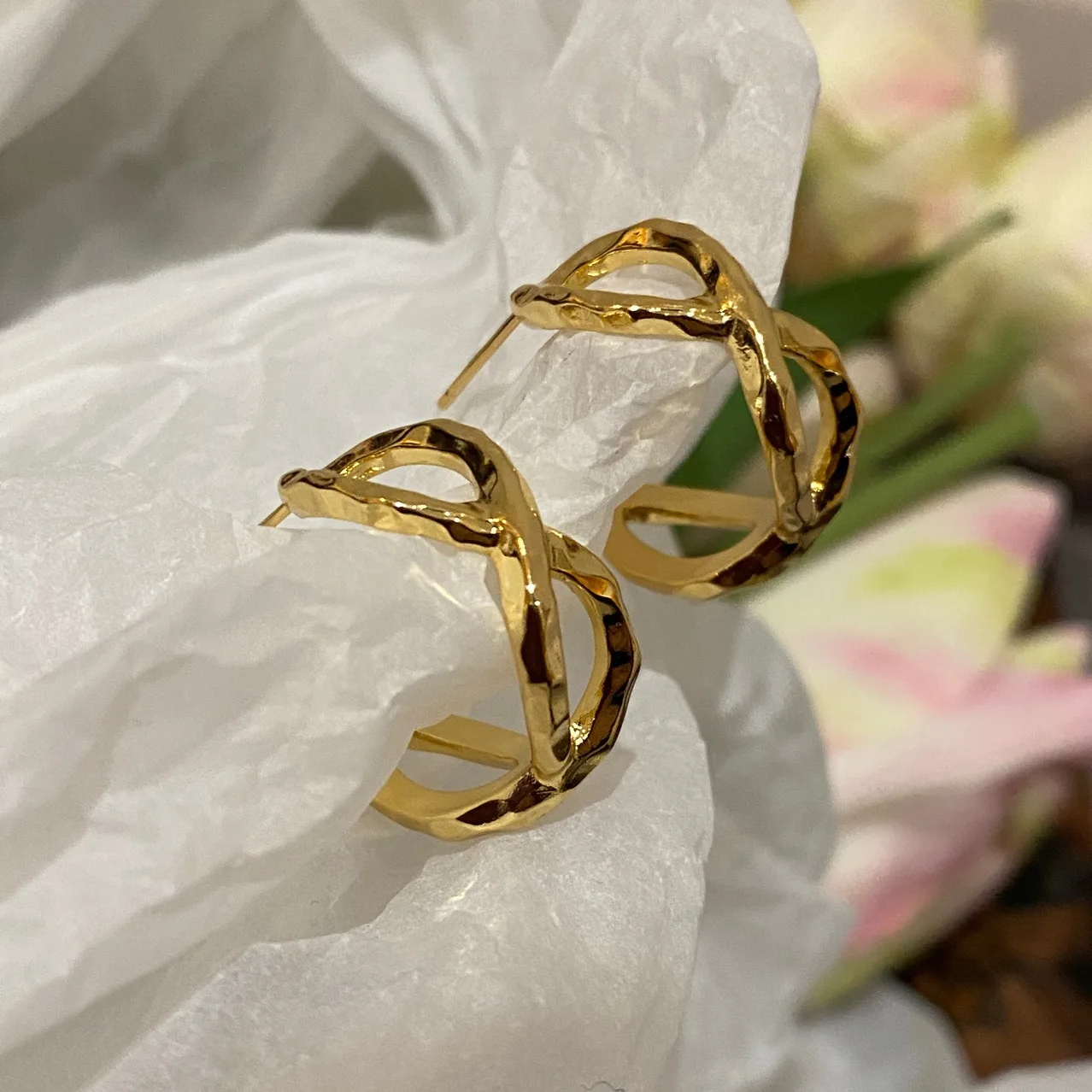 

Простые открытые серьги-трубы с высоким холодным ветром, металлические серьги, круглые полые серьги