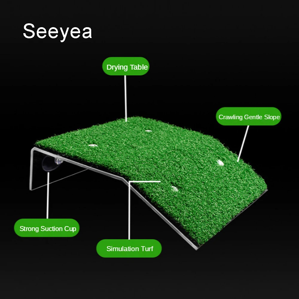 Платформа для черепахи плавающая черепаха островок аквариума мох остров лазания