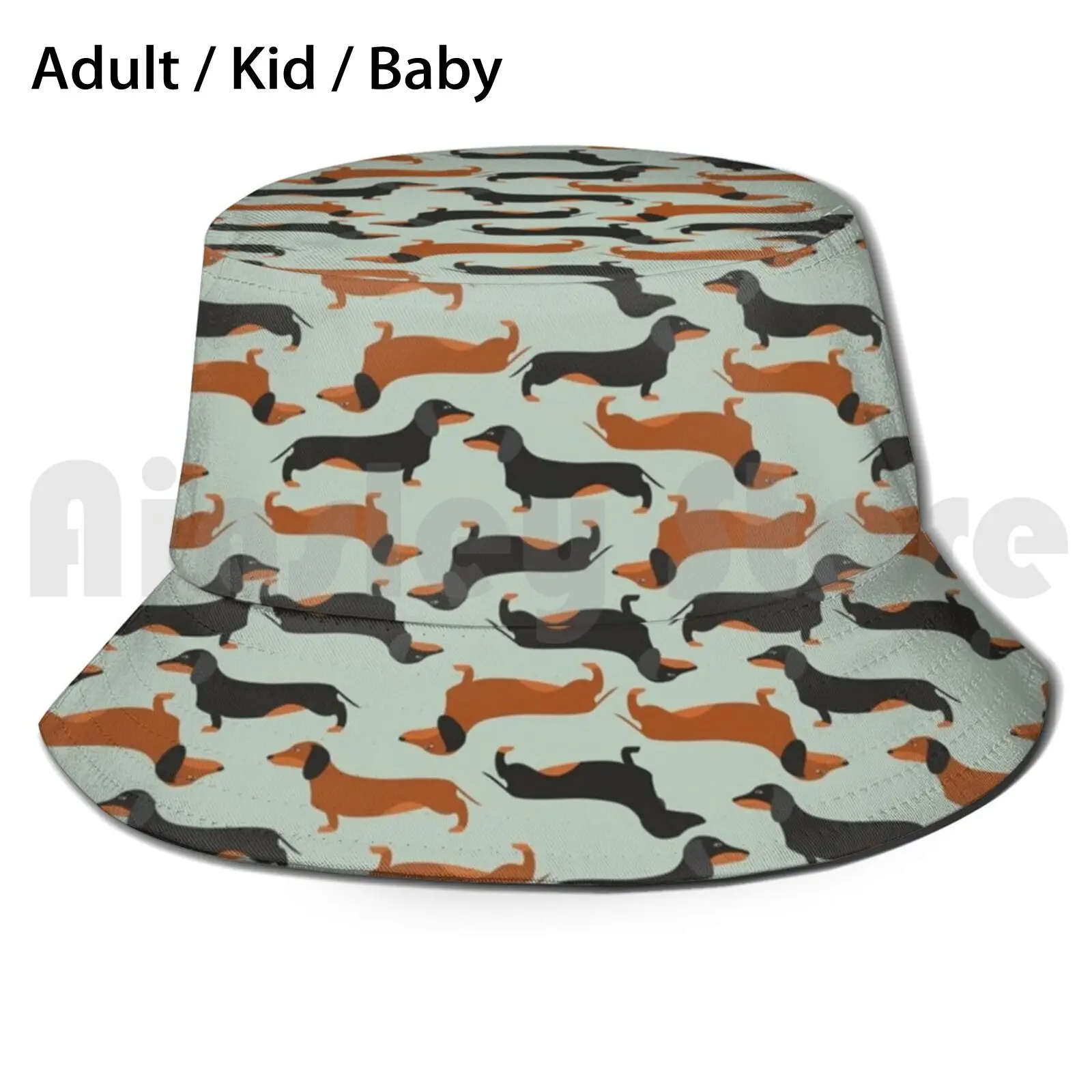 

Dachshound , Taksa , Wiener Dog Солнцезащитная шляпа, складная УФ-защита, животное барсук, барсук, собака Bassotto Black Breed Cub