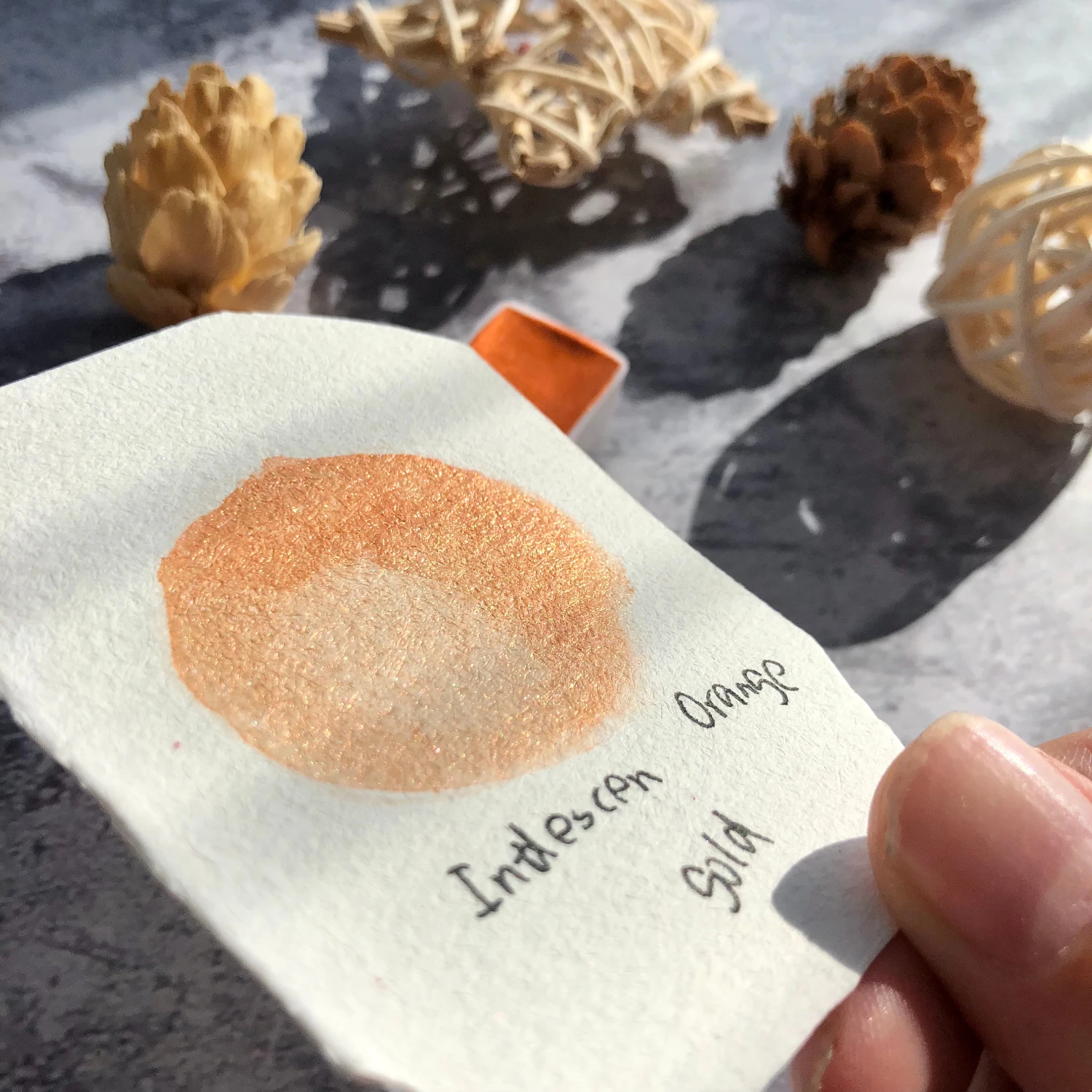 Diy перламутровые Водные краски художественные принадлежности aquarella акварельные