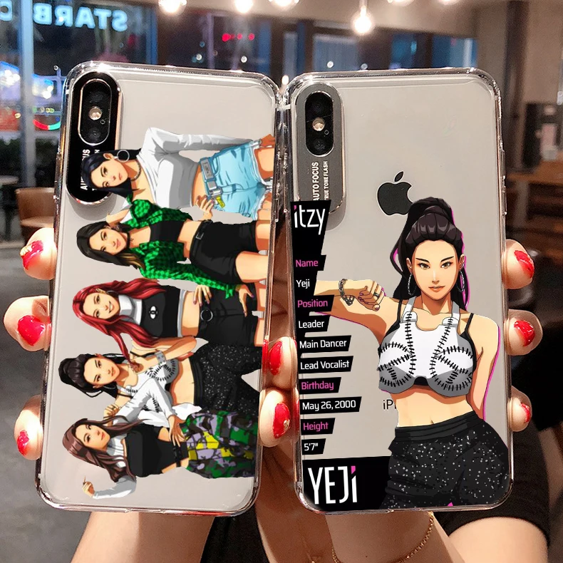 Модный горячий ремешок ITZY чистый мягкий чехол для iphone 6 7 8 plus X XS XR XMAX 5 samsung Galaxy 10 9 edge
