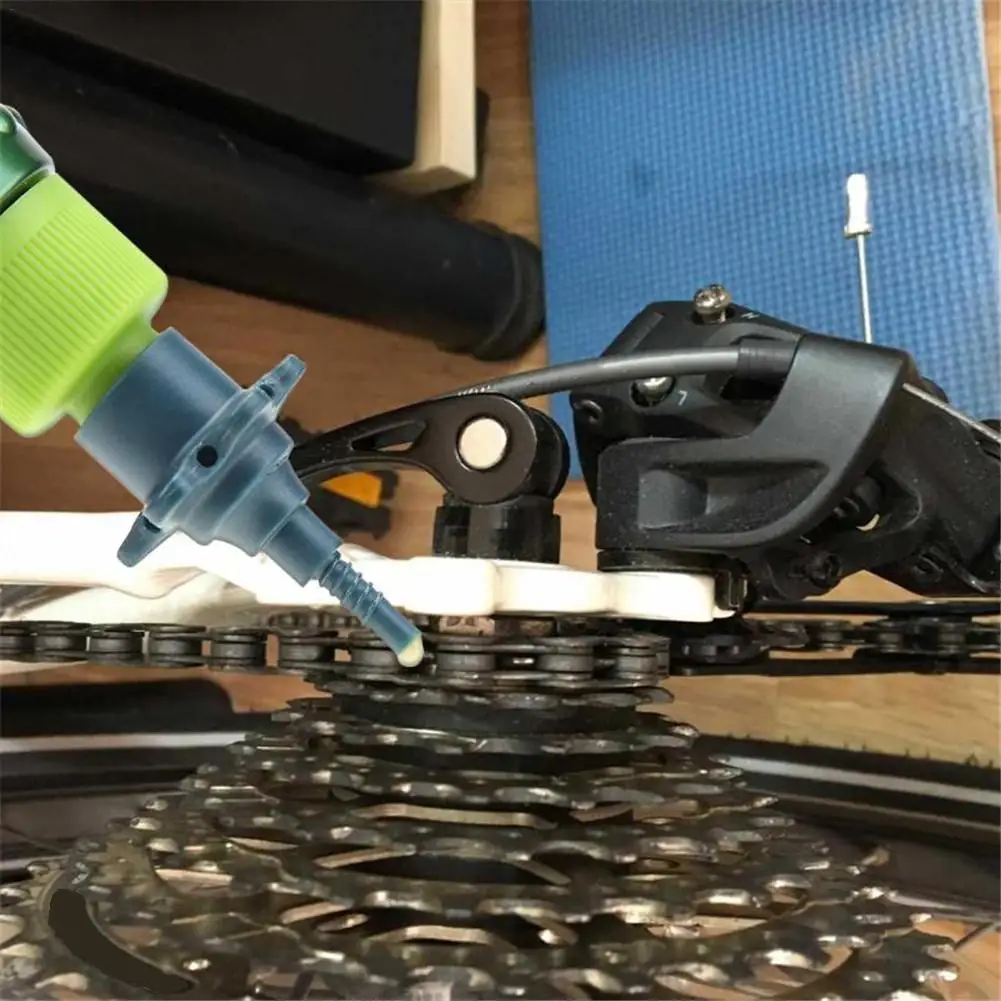 

60ML Bike Dry Lubricating Lube Bicycle Chain Oil Bearing Flywheel Brakes Rust Chain Keeper Chain Guide Guide Kmc Tension