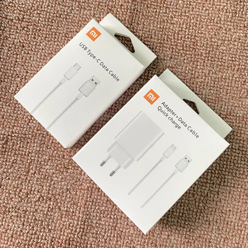 Оригинальное зарядное устройство для быстрой зарядки XIAOMI 27 Вт 20 В/100 А USB адаптер