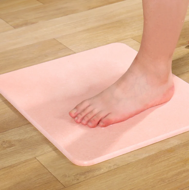 

Anti-slip mat, new quick-drying diatomaceous earth bathroom mat, household items, toilet available