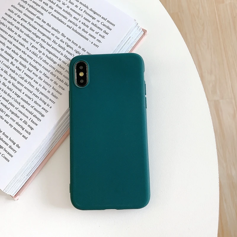 Карамельный цвет чехол для телефона для Xiomi Redmi 6A 7 7A 8A A1 A2 K20 CC9 CC9E Примечание 6 7 8 Pro Чехол Мягкий силиконовый Цветной чехол на заднюю панель телефона чехол