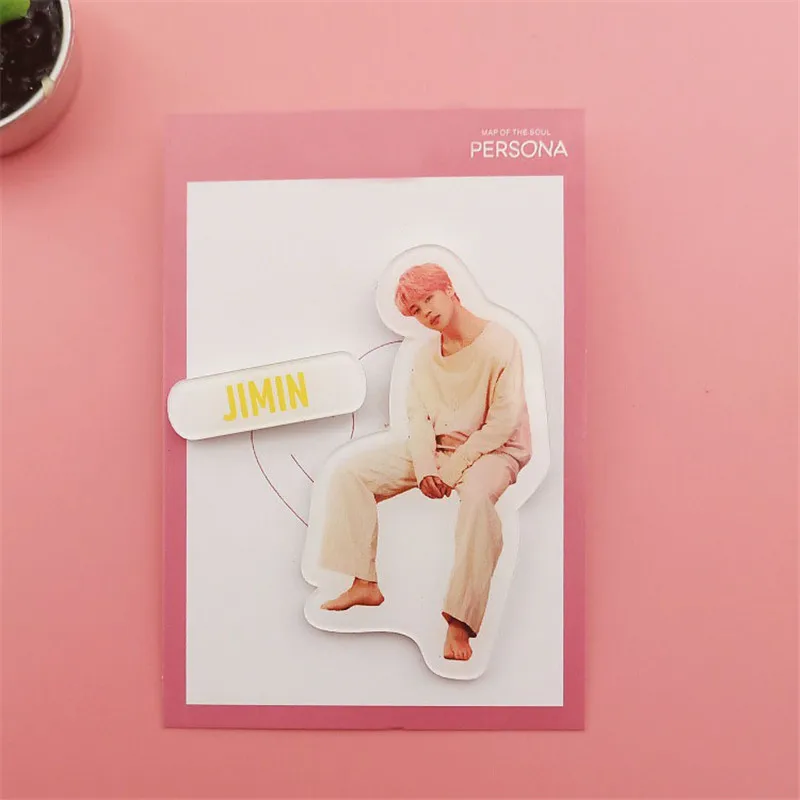 KPOP Bangtan мальчики карта душа Persona JUNG KOOK SUGA J-HOPE JIMIN Броши Булавки значки люби себя FH181