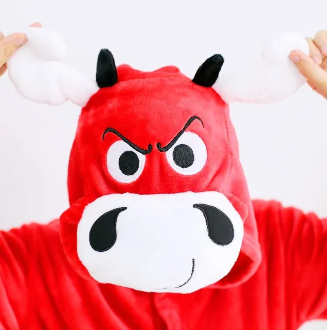 Пижама-кигуруми HKSNG для взрослых фланелевые вечерние чные костюмы комбинезоны