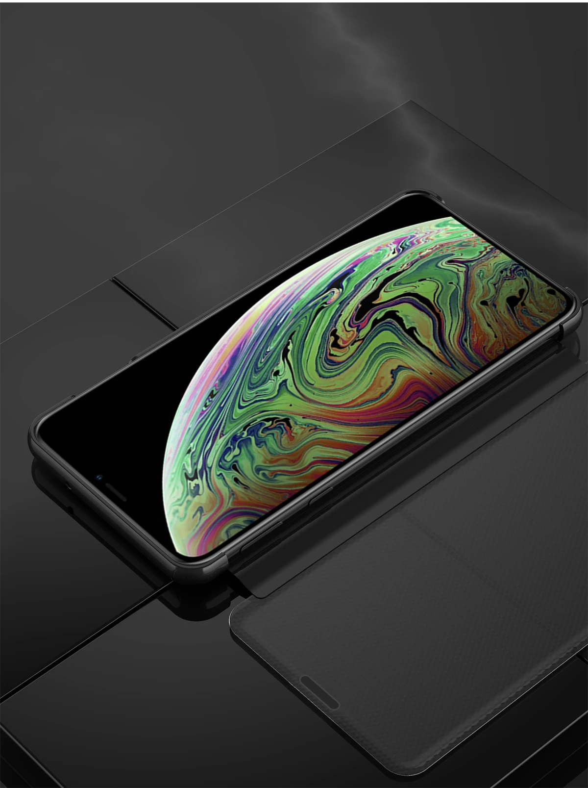 Для Apple iPhone 11 Pro XS XR X 8 7 6s 6 Plus модный зеркальный тонкий кожаный чехол-книжка защитный чехол для мобильного телефона