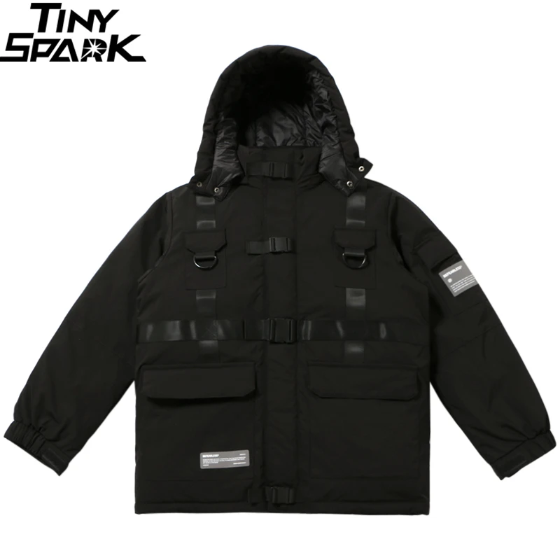 Тактическая куртка в стиле хип хоп зима 2019 мужская уличная милитари парка с