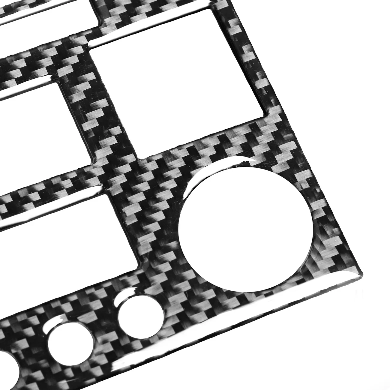 

Наклейка из углеродного волокна для украшения интерьера автомобиля, радио, CD-проигрывателя, панель, Накладка для Nissan 350Z, аксессуары для стай...