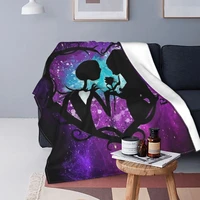 christmas horror night blankets soft warm flannel throw blanket bed and sofa decoration bedspread mothers winter gift for child
