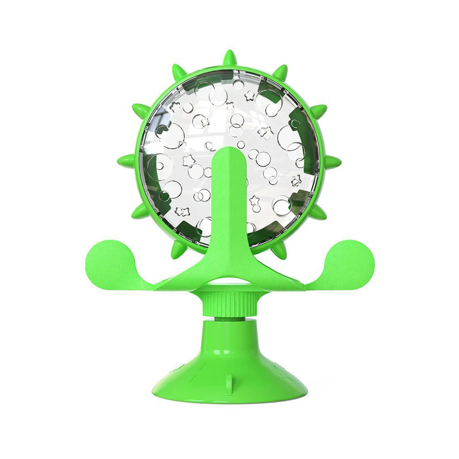 

Pet Dog Cat Toy Windmill Rotating Windmill Toy Food Dispensing Cat Toy With Suction Cup Puzzle Toy Pet Products Supply