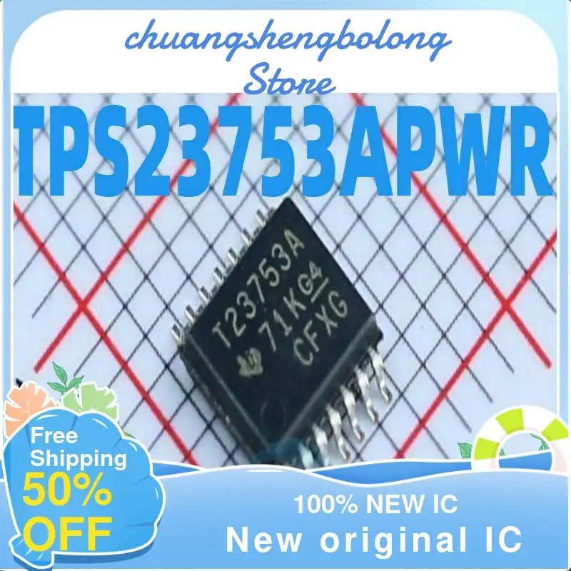 

10-200PCS TPS23753APWR TSSOP-14 New original IC