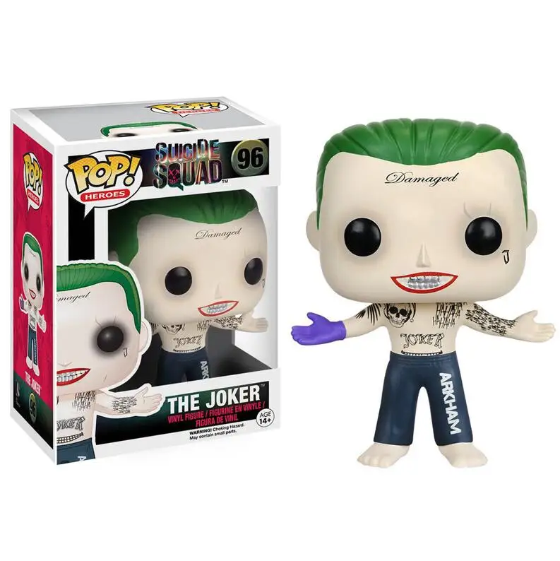 Funko POP отряд самоубийц Джокер Харли Квинн Коллекционная модель Фигурка Мальчик