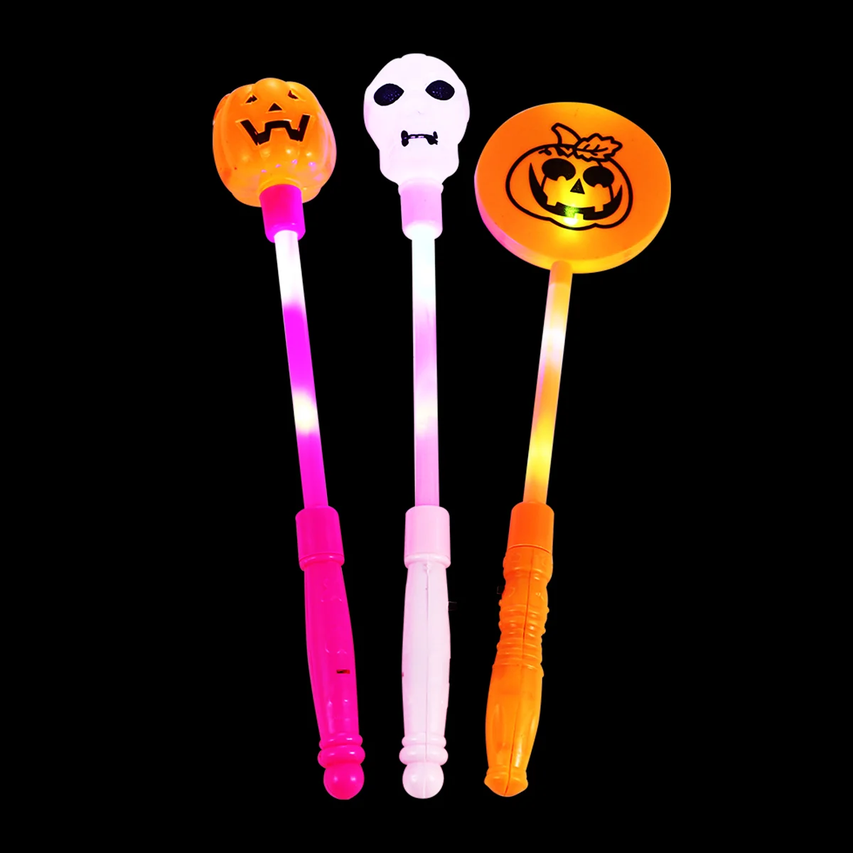 

5 шт. светящаяся Тыква Вибрирующая палочка светящаяся палочка случайный стиль