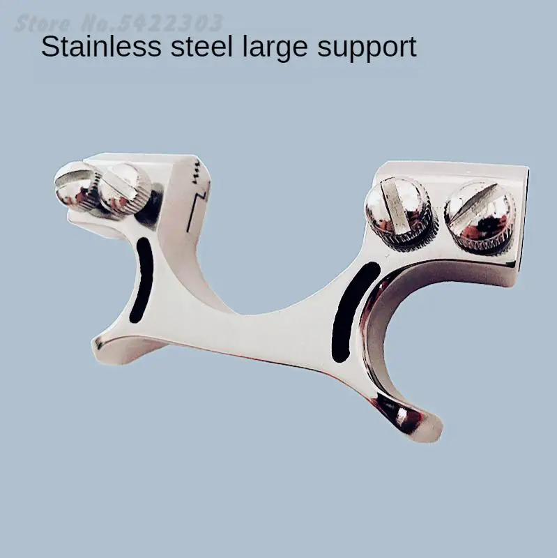 

Powerful Stainless Steel Slingshot Bow Head Straight Rod Telescopic Folding Catapult Accessories Outdoor Hunting Shooting Tool