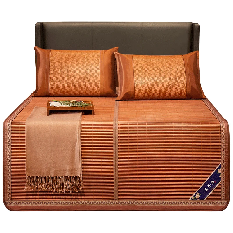 

Bamboo Mat Summer Mat 1.8M Bed Household Straw Mat Folding