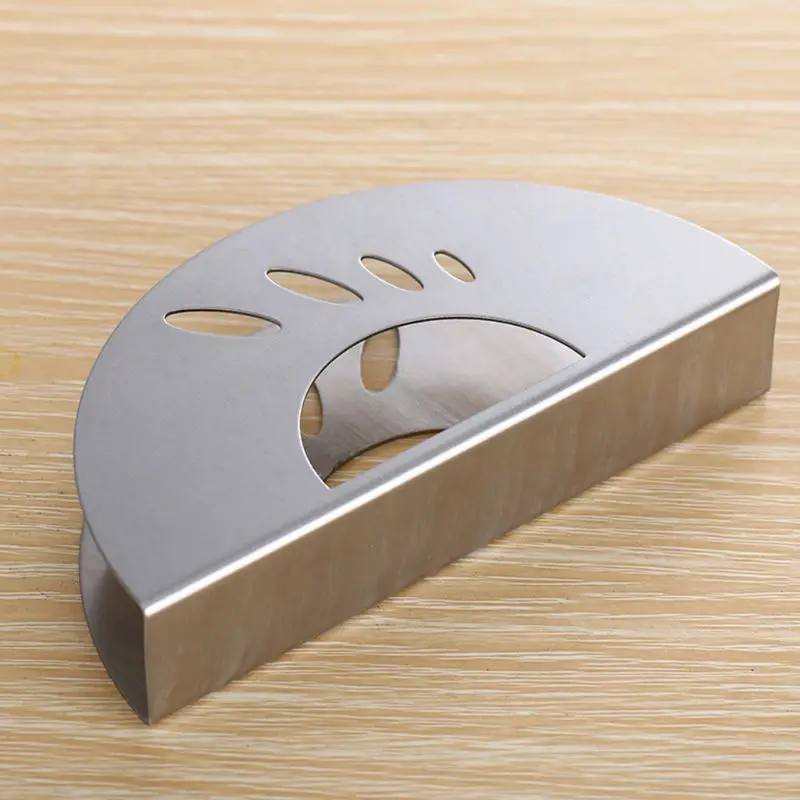 Держатель для салфеток из нержавеющей стали, диспенсер для бумажных салфеток, вертикальная декоративная стойка для салфеток, коробка для обеденного стола, кухонная стойка