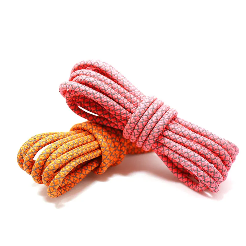 1 пара унисекс круглые светоотражающие шнурки для обуви атлетические безопасные