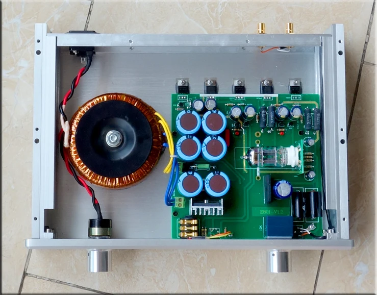 Готовый 12AU7 ламповый предусилитель односторонний полевой транзистор для